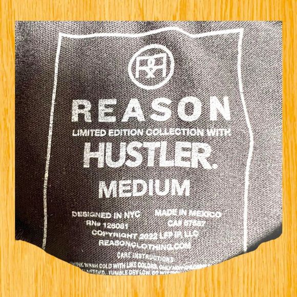 Official Hustler Definition HipHop Trap Designer Streetwear T-shirt Men’s M NWT - Picture 3 of 4